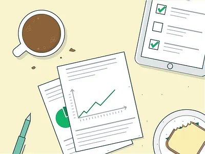 Busy Mornings business coffee morning productivity tablet