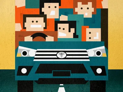 5 on toyota auto car friends fun journey ride road summer toyota trip vacation