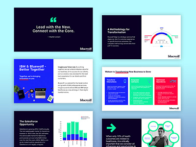 Bluewolf - Presentation Decks bluewolf decks keynote powerpoint presentation visual