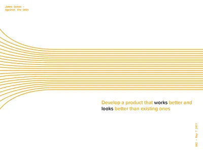 Book Quote Series: James Dyson - Against The Odds airflow dyson fan poster quote