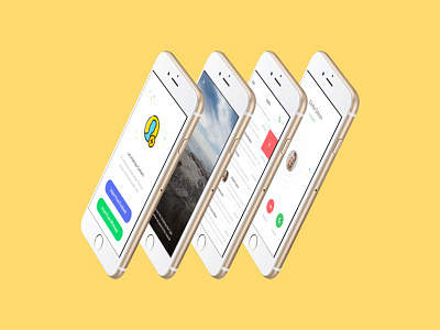 Chatify Messenger App UI Kit │designerbundle.com apple design chat ui chat ui kit design bundle design template ios ios app design mobile design ui ui kit user interface ux