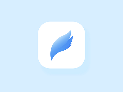 App Logo app feather fly logo