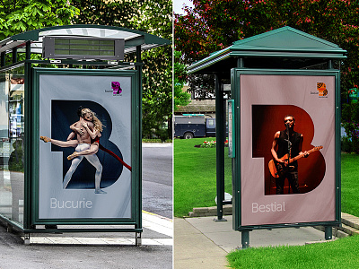 Bucharest | City Identity and Outdoor Campaign b brohouse bucharest bucuresti bus stop city outdoor romania window