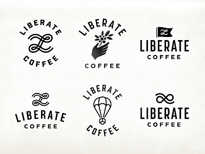 Rejected Marks aid cause coffee l lockup logo mission process rejected type
