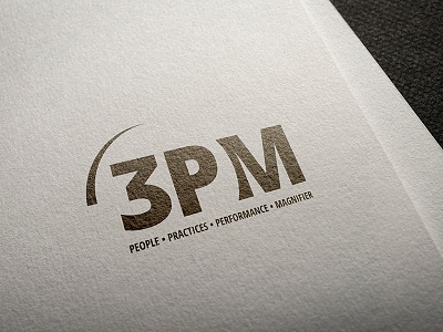 Logo for 3PM #3 3pm bussiness logo magnifier training