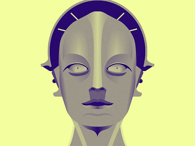 Metropolis WIP film gradient graphic illustration illustrator metropolis photoshop