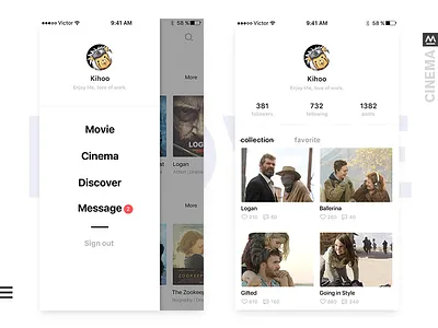 The Movie-005 interface ui