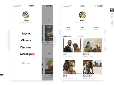 The Movie-005 interface ui