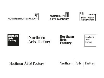 Northern Arts Factory Logo Ideas