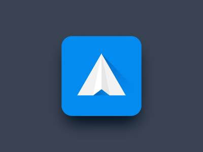 Example of Paper Plane Button