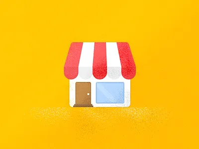 Marketplace Illustration e commerce icon illustration marketplace webkul