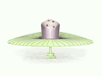 Elegant cake - No. 5 cake cool creamy elegant fancy grainy illustration pretty sweet texture