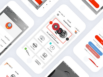 Tawf2ya app application car new search simplicity ui ui design ux wip work