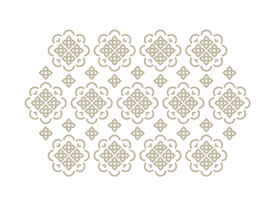 Repeating Patterns clean floral line minimal morocco pattern repeat