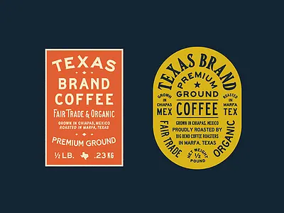 TX Coffee Labels badge coffee label seal texas type typography