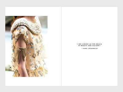 Chanel Cruise 5/7 chanel collection editorial experiment fashion layout