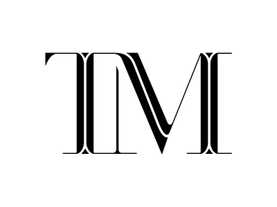 Monogram brand branding font identity logo monogram type