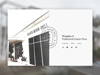 Black Bean Deli bbd black bean deli landing page orlando website