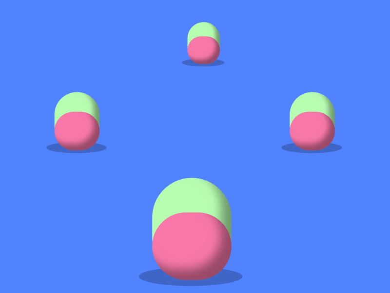 028 - Bounce Off !! 2d after effects animation daily debut design gif motion graphics simple