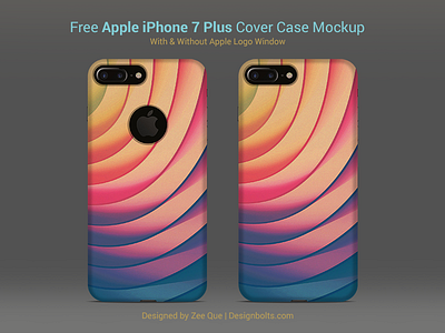 Free Apple Iphone 7 Plus Back Cover Case Mock Up PSD free mockup iphone 7 cover case mockup iphone 7 plus iphone 7 plus cover iphone mockup mockup free mockup psd psd