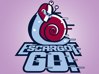 Escargo Go france fun pun racing silly snail speedy