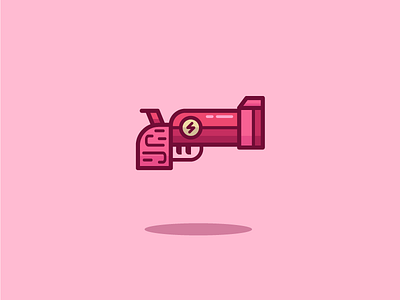 Johnny Two-Triggers app branding design flat icon illustration logo minimal mobile ui vector web