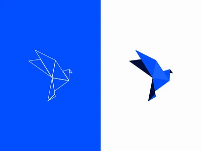 Bluebird bird birdlogo bluebird logo