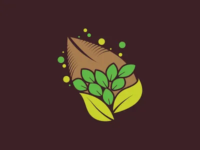 Pre-made LOGO for sale - Leaf 02 design hong kong leaf leaves logo logos mack minimalism pre made social sold 樹葉