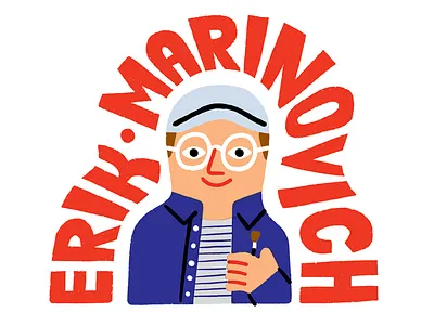 132 - Interview with Lettering Legend Erik Marinovich creative pep talk design erik marinovich illustration lettering