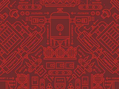 Illustration III antonio bandana bandana illustration process vino wine