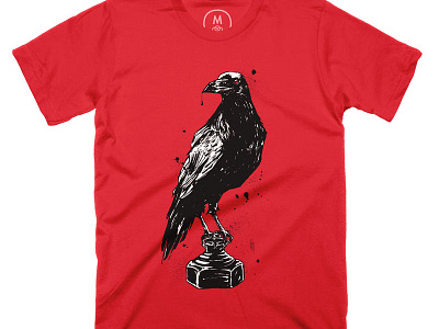 QUILL - A Shirt for Writers and Artists illustration india ink ink drawing pen and ink shirt design