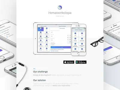 ⚕Hematoonkologia case study android app case study hematoonkologia ios mobile ui ux