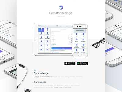 ⚕Hematoonkologia case study android app case study hematoonkologia ios mobile ui ux