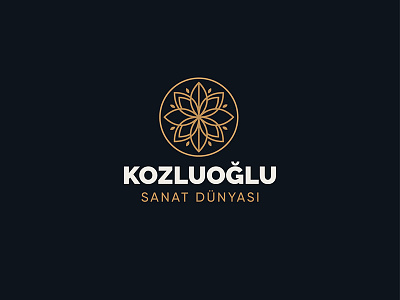 Kozluoglu Art art engraving flower kozluoglu logo