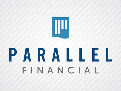 Parallel Logo blue branding colors create creation design good goodomen jeff oehmen logo