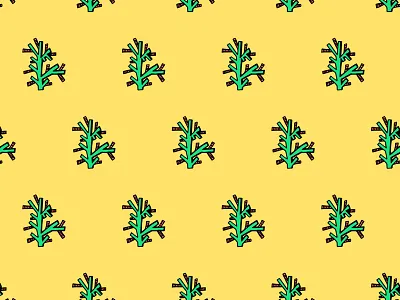 Pattern Design doodle nature pattern