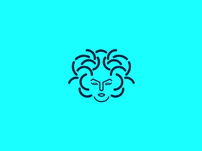 Medusa graphicdesign icon logo logodesign mythology simplicity