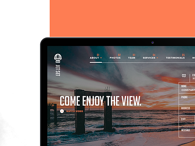 Jet Set Concept Website concept graphic design layout responsive style guide travel ui kit web design website