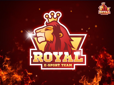 Lion King Game Sport Logo design game lion logo sport