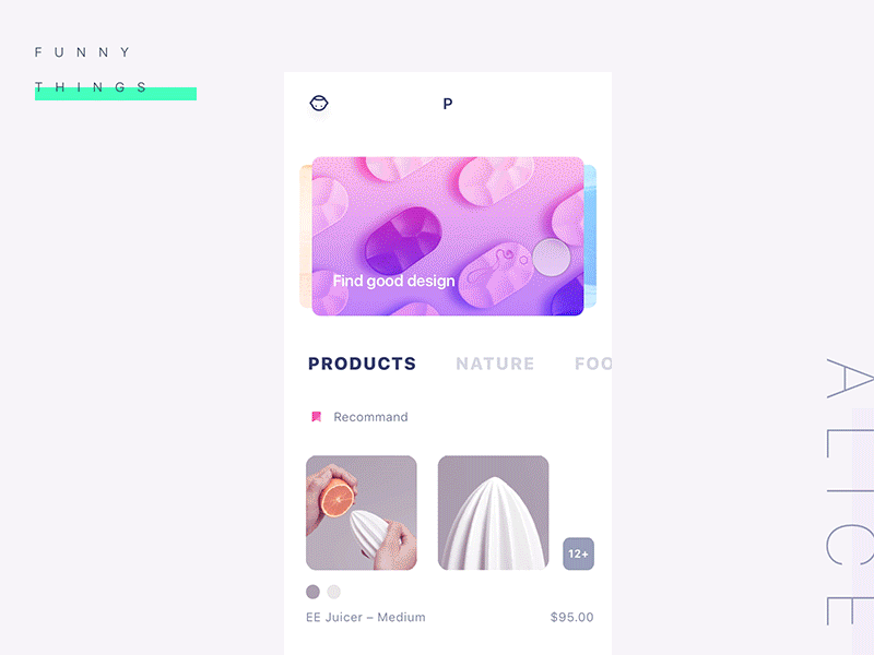 Alice P alice interaction photo principle