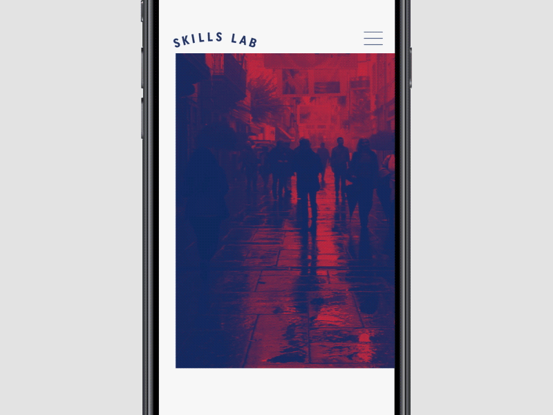 Skills Lab Mobile Navigation landing mobile navigation overview transitions ui ux web