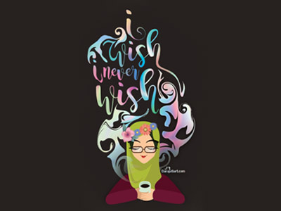 Dribbble I Wish fiverr ilustration personal