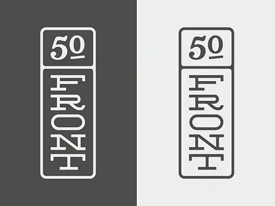 50 Front Vertical Logo apartment logo