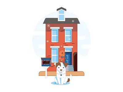 Winter Pupper baltimore dog doggo house pup rat terrier terrier