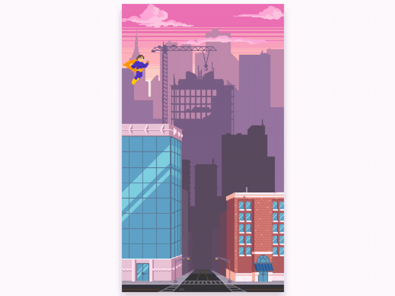 Super Ressom game games mobile pixel pixel art superhero