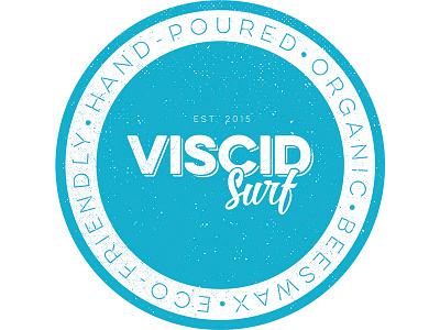 Viscid Surf fonts graphic design logo design