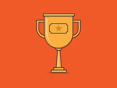 Champions bright cup first place trophy winner