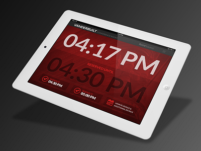 PointSource Reservation App app meetings reservation reserve tablet time