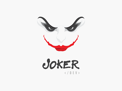 Joker </Dev> Logo dev joker joker logo logo smiley