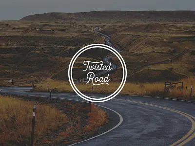 Twisted Road bike brand identity chicago design hipster logo vintage